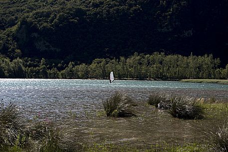 Mini Yacht race at Cavazzo lake